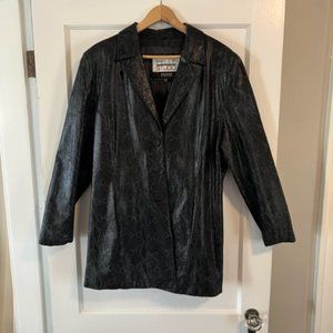 Men's Wilson's Pelle Studio collection faux snakeskin Jacket